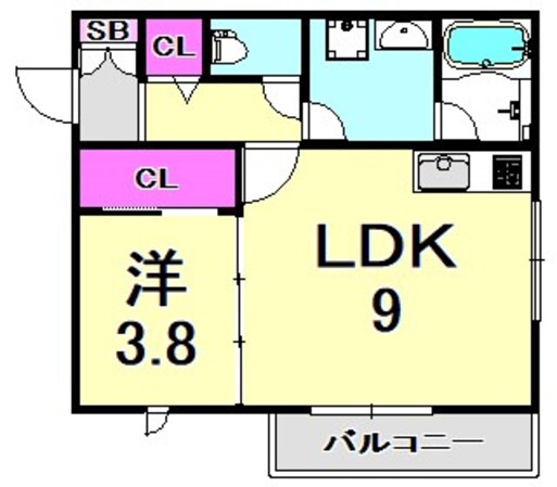 Courgeの物件間取画像